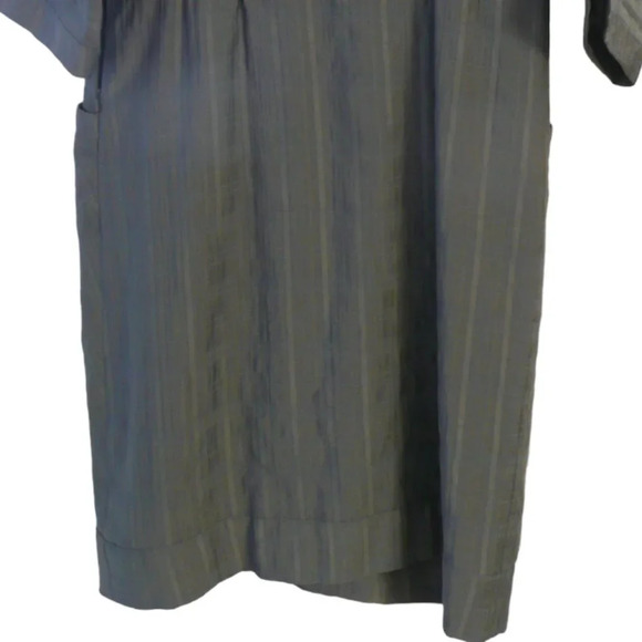 InWear Women's Gray 3/4 Sleeves Midi Dress Size 8 Business Career Office - Picture 10 of 13